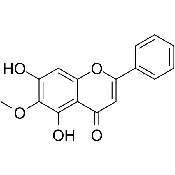 Oroxylin-A Structure
